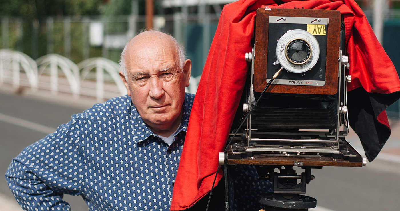 Portrait de Depardon : Raymond Depardon ©Ville d’Issy-les-Moulineaux