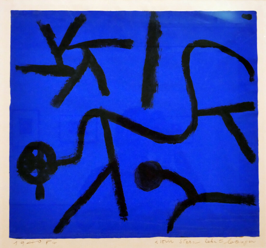 Paul Klee, Cette étoile enseigne à s'incliner, 1940