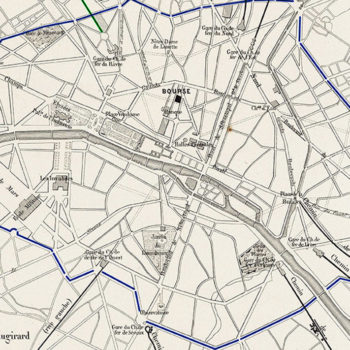 Mur des Fermiers Généraux à Paris