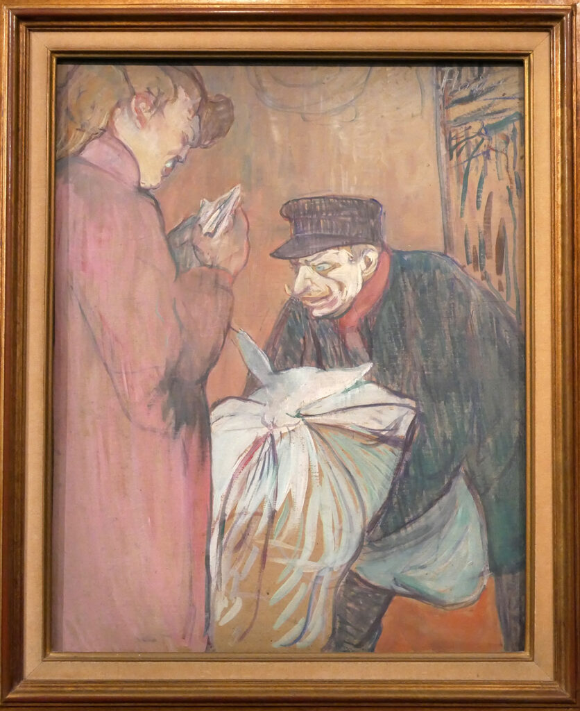Henri de Toulouse-Lautrec, Le blanchisseur de la "maison", 1894