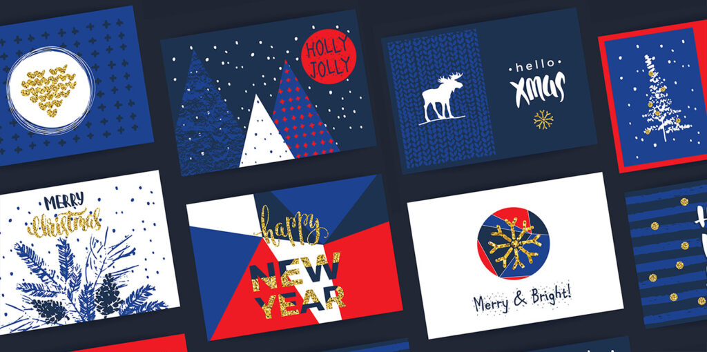 Histoire des cartes de voeux