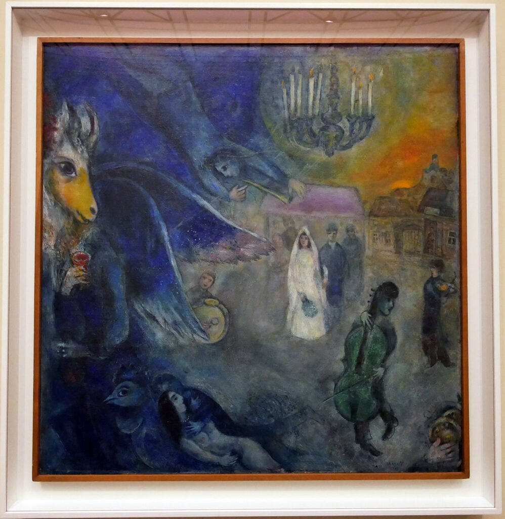 Marc Chagall, Les lumières du mariage, 1945