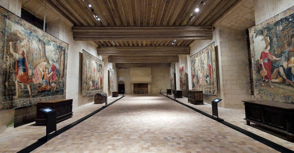 Collection de tapisseries au château de Châteaudun