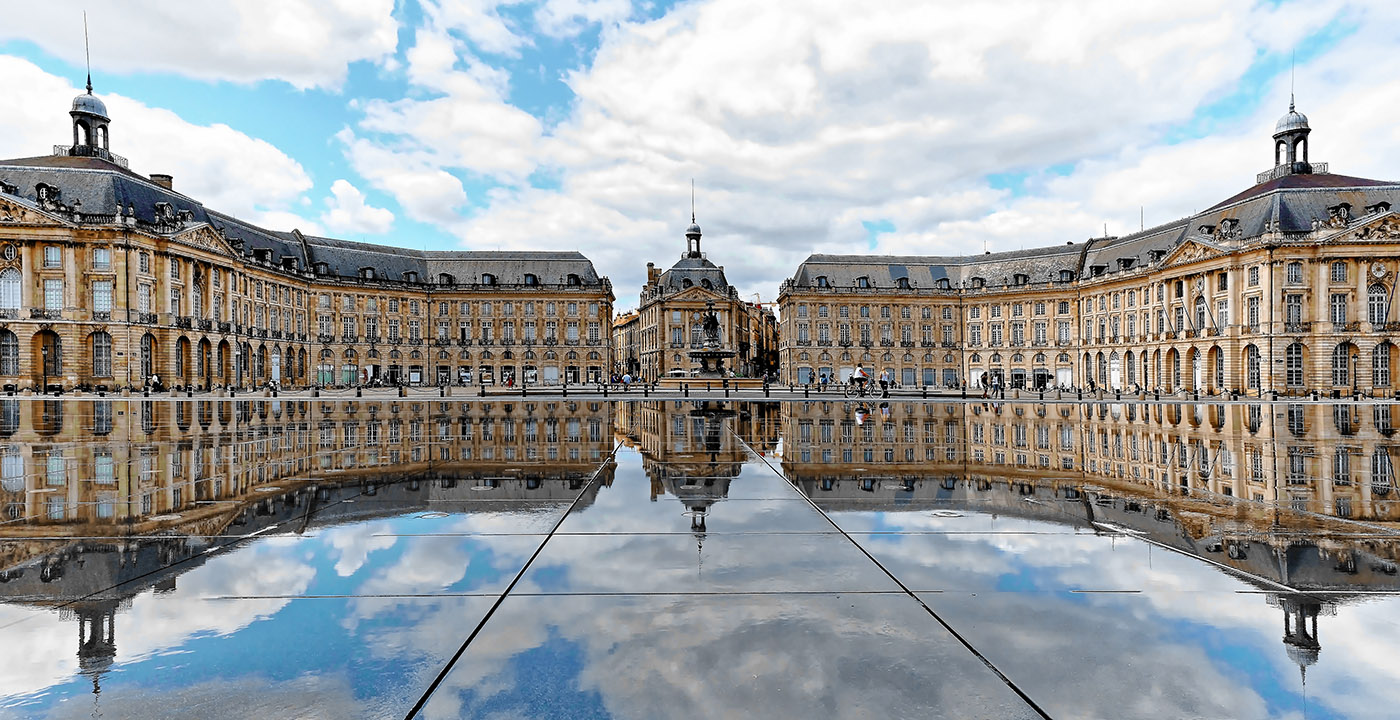 Bordeaux et son miroir d'eau