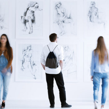 Visite d'une exposition