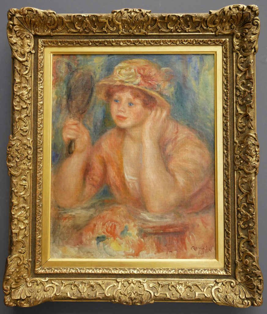 Pierre-Auguste Renoir, Femme au miroir
