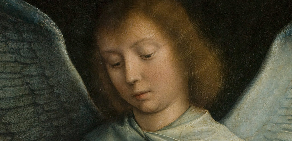 La Vierge entre les Vierges, Gérard David (1450 - 1523) – Musée des Beaux-Arts de Rouen c2rmf@Pierre-Yves Duval / Elsa Lambert