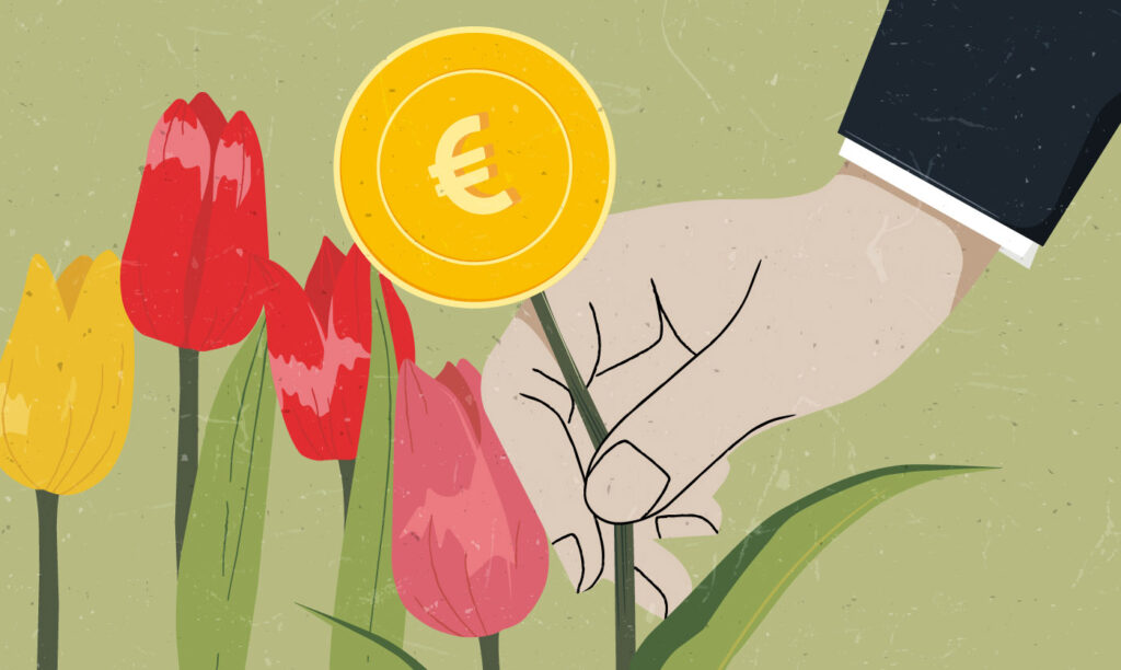 Crise des tulipes premier krach de l'histoire