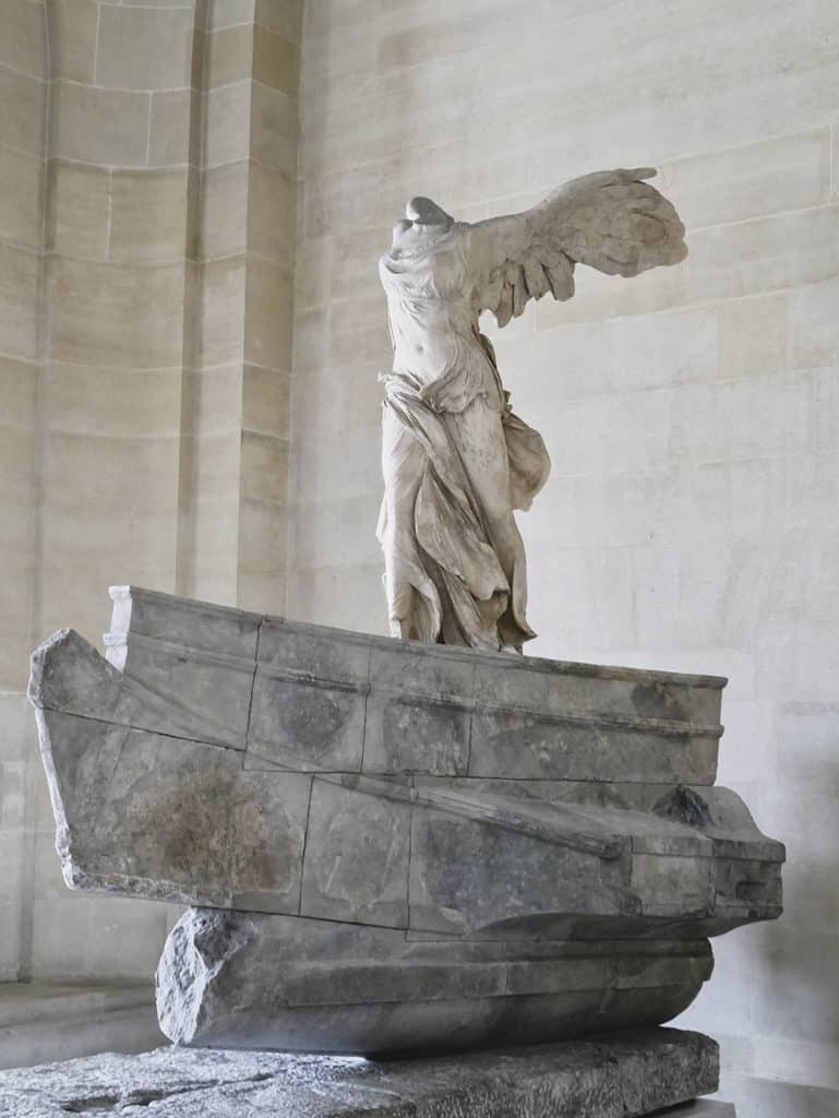 La Victoire de Samothrace du musée du Louvre