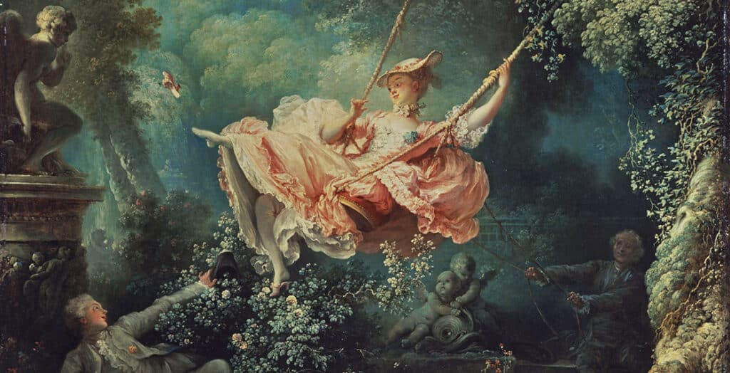 Les Hasards heureux de l’Escarpolette de Jean-Honoré Fragonard