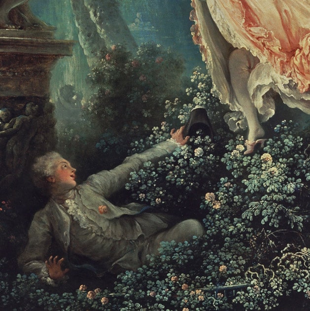 Analysis of "The swing" by Jean-Honoré Fragonard 1