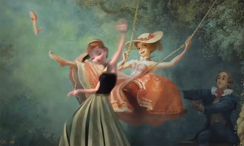 Analysis of "The swing" by Jean-Honoré Fragonard 36