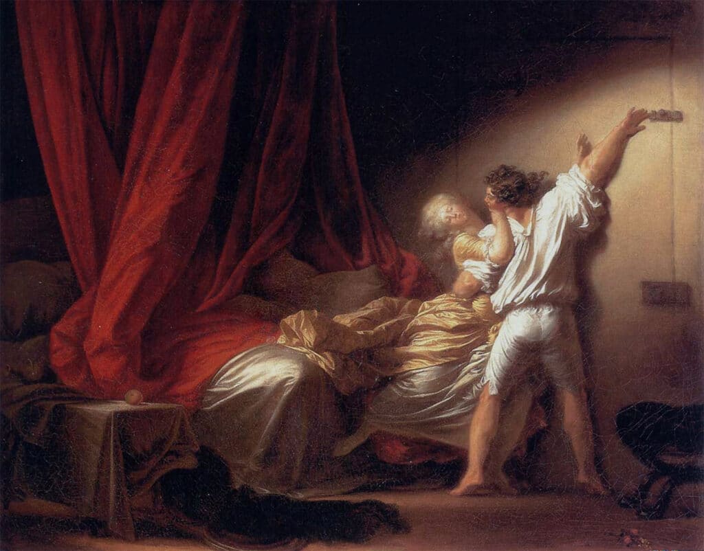 Jean-Honoré Fragonard, The lock