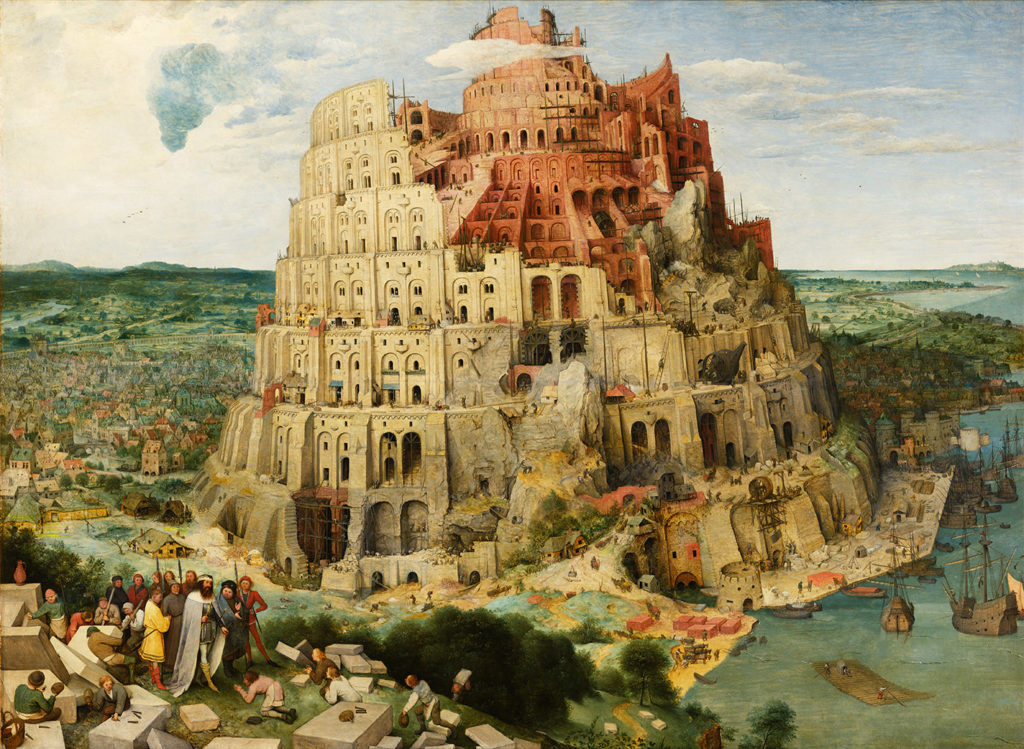 Pieter Brueghel l'Ancien, la Grande Tour de Babel