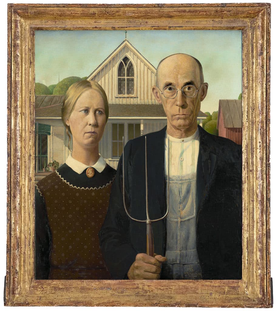 Analyse du tableau American Gothic de Grant Wood