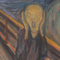 Edvard Munch, Le cri (détail)