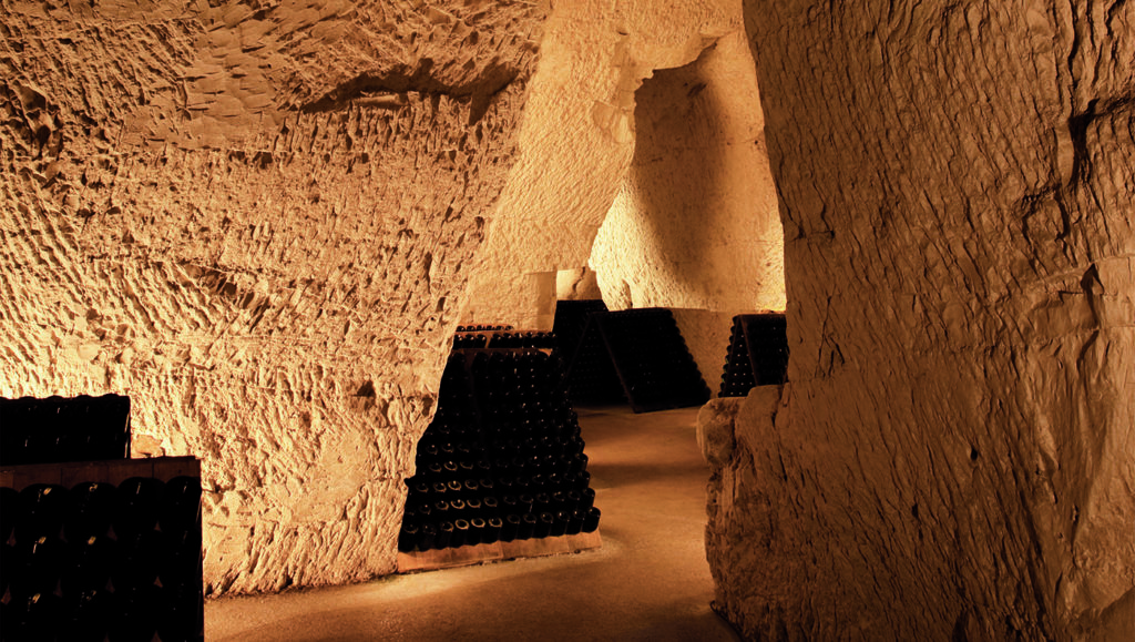 Les caves de Taittinger