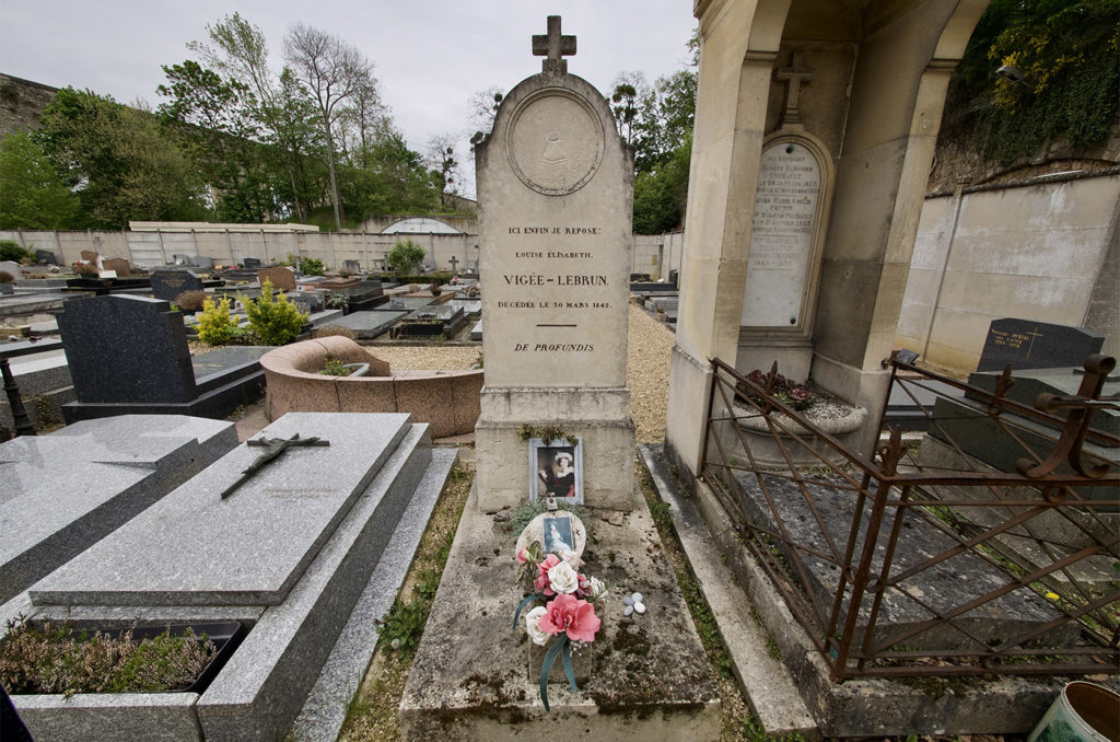 The grave of Elisabeth Vigée-Le Brun