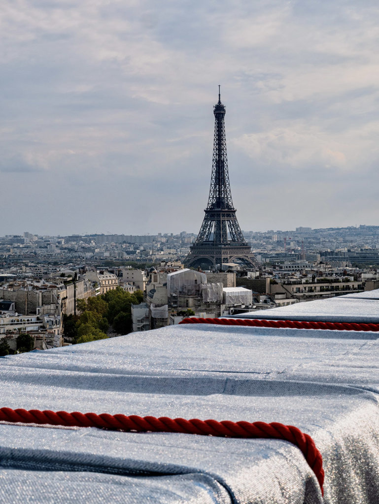 The Arc de Triomphe wrapped: Christo and Jeanne-Claude's dream come true 3