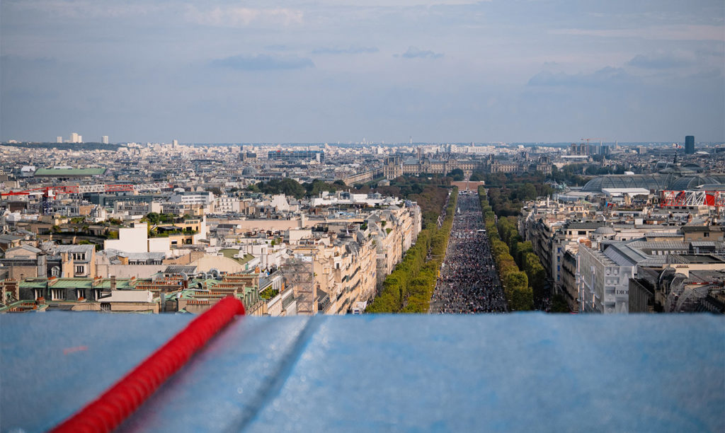 The Arc de Triomphe wrapped: Christo and Jeanne-Claude's dream come true 5