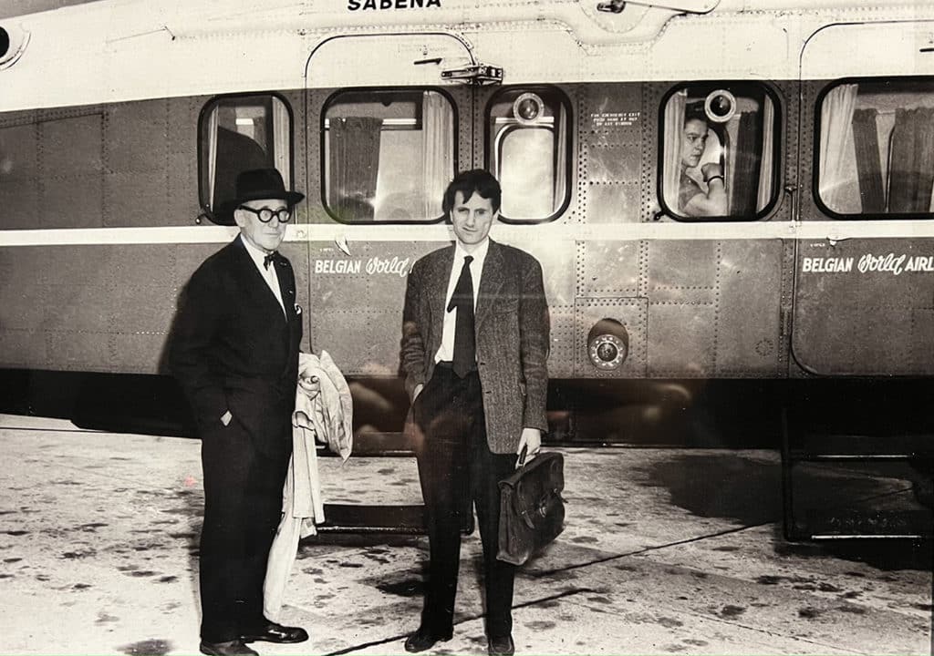 Iannis Xenakis et Le Corbusier