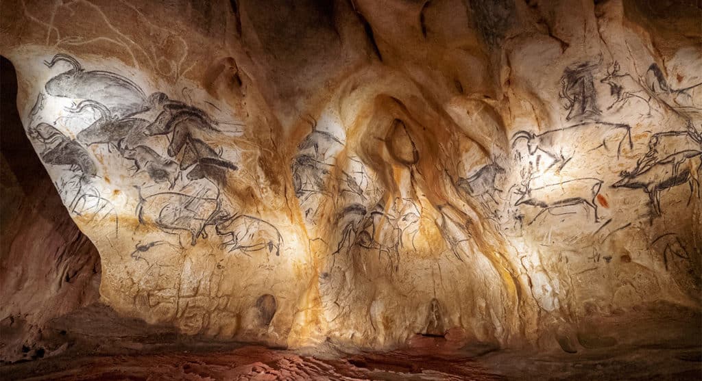 Art pariétal à la grotte Chauvet