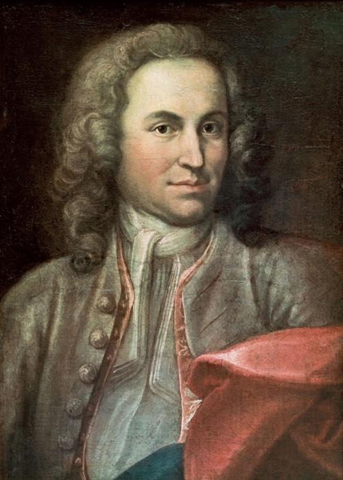 Jean-Sébastien Bach à trente ans (1715) par Johann Ernst Rentsch le Vieux