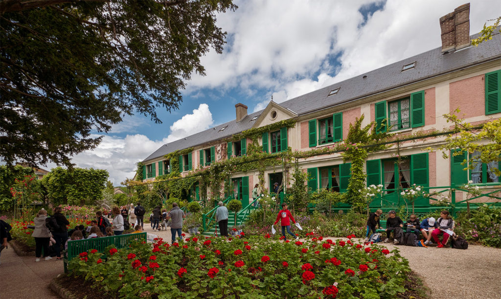 Claude Monet's house in Giverny (France)