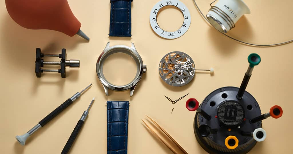 Learn how to assemble a watch