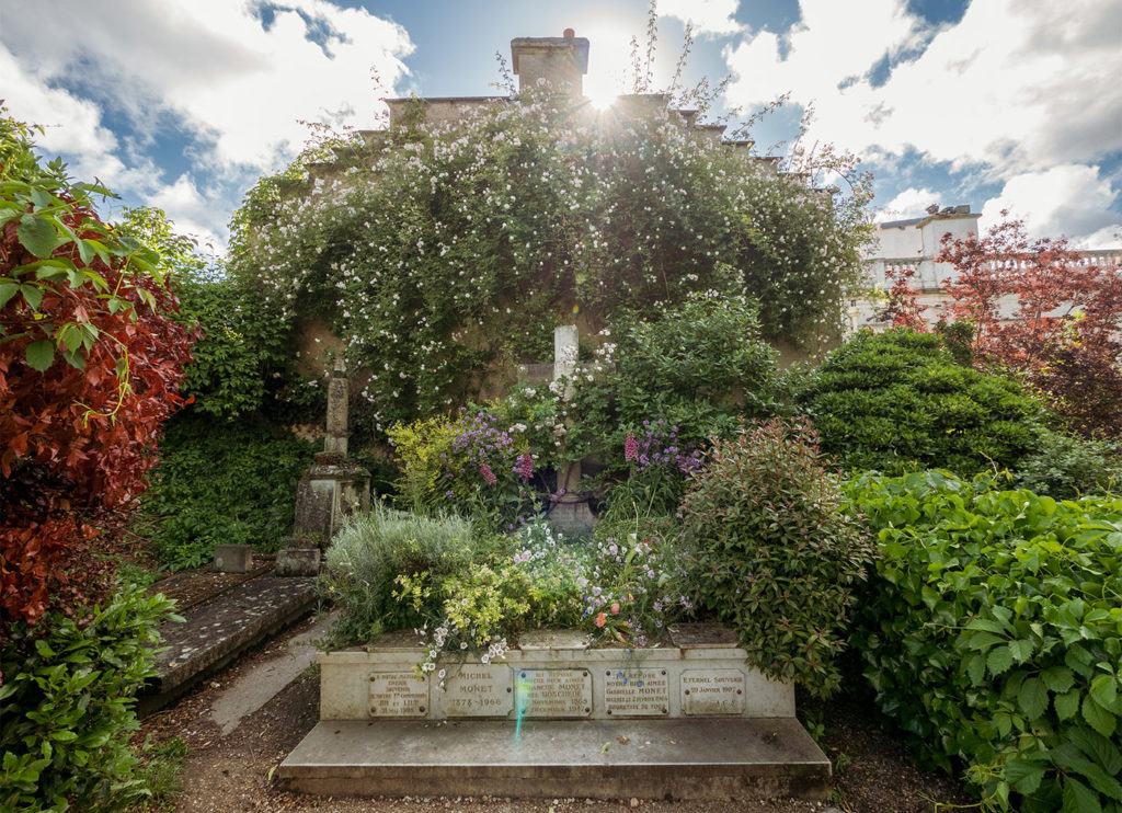 Claude Monet's grave