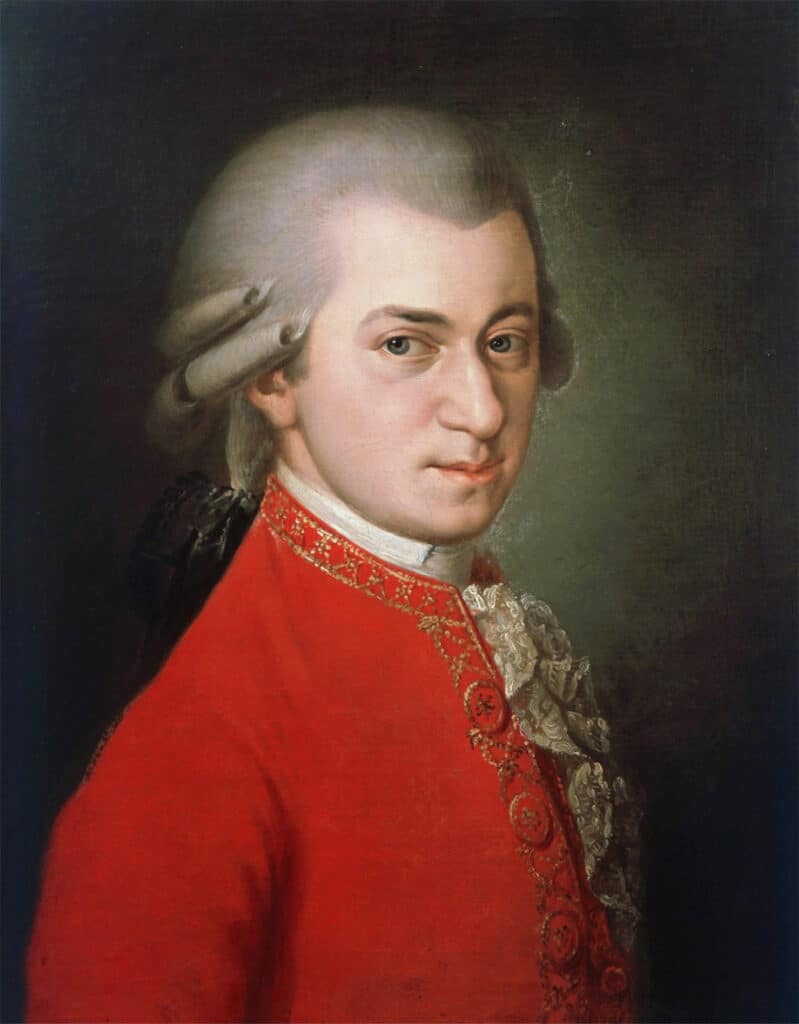Portrait de Wolfgang Amadeus Mozart