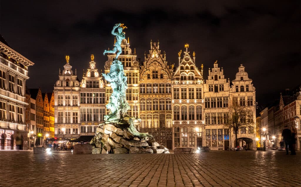 Antwerp by night