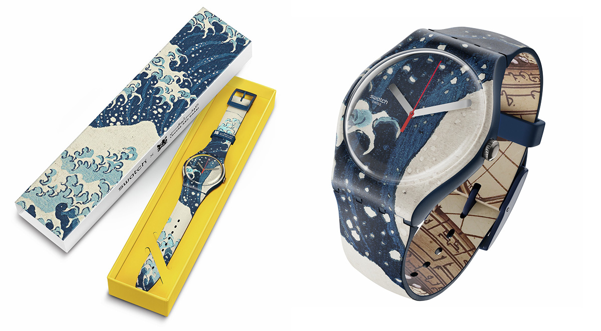 Hokusai watchs by Swatch