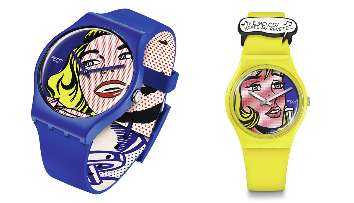Lichtenstein watch by Swatch