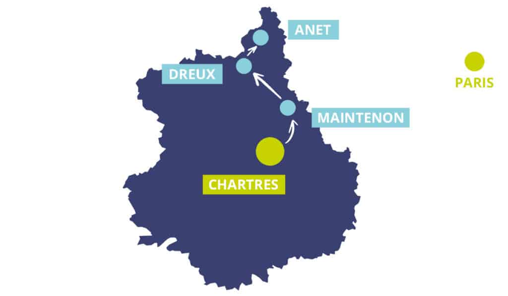 Carte de l'Eure et Loir