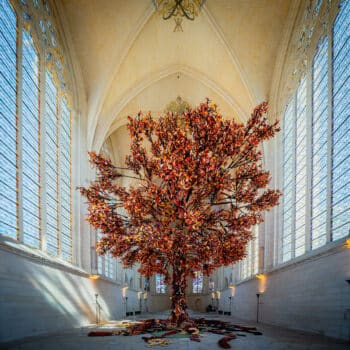Joana Vasconcelos' impressive Tree of Life at Vincennes castle 3