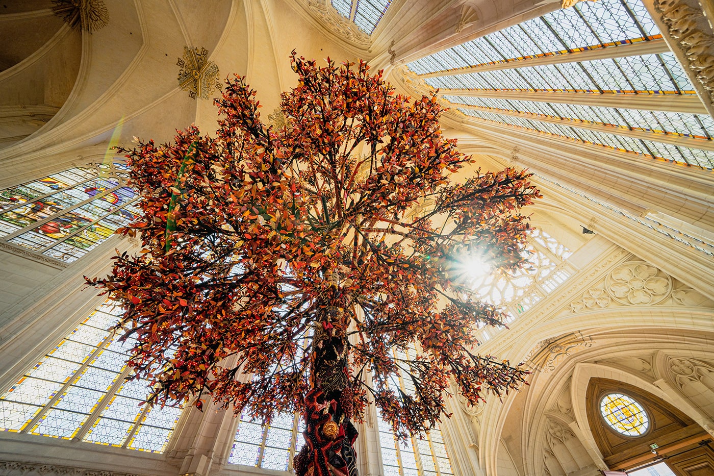 Joana Vasconcelos' impressive Tree of Life at Vincennes castle 3