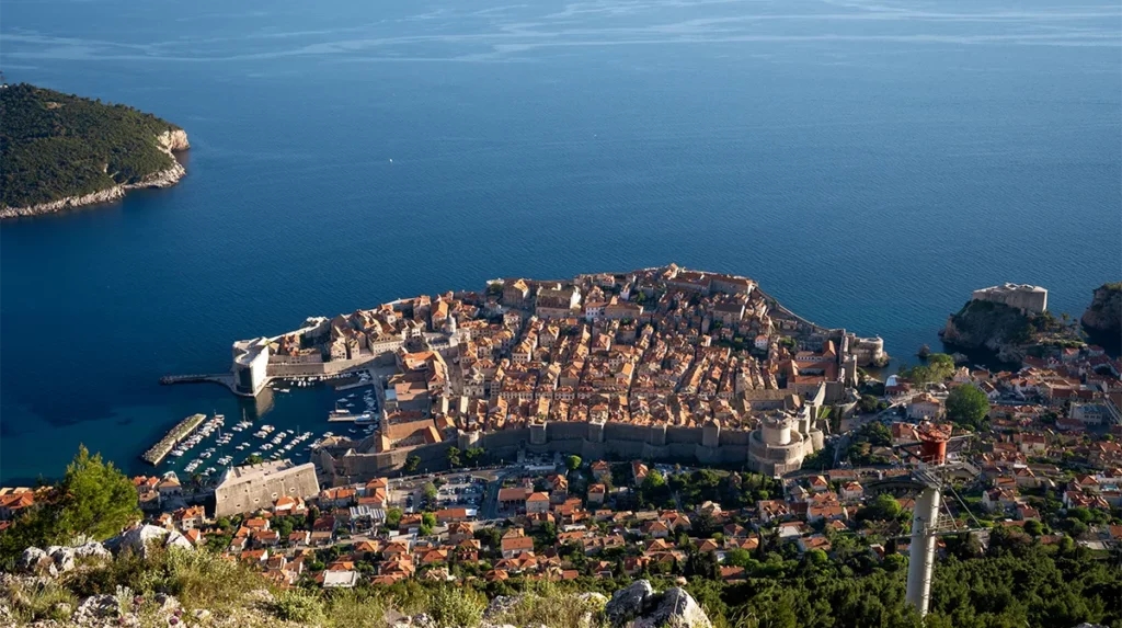La plus belle vue sur Dubrovnik