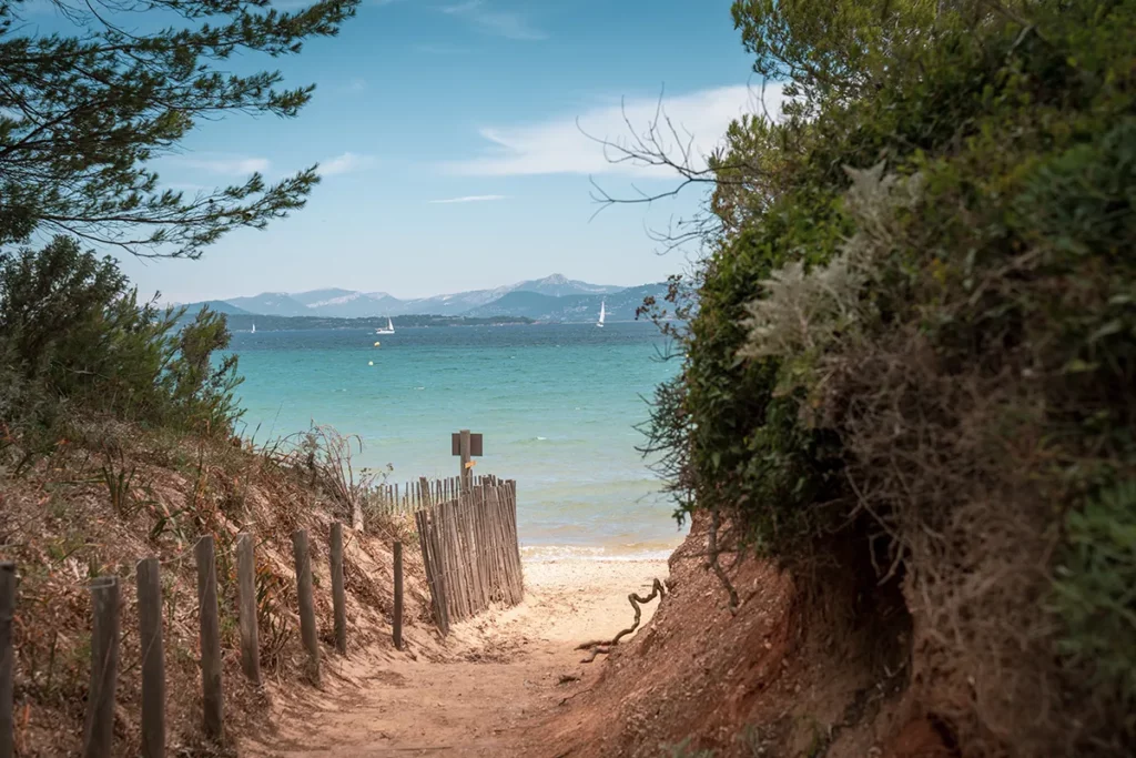 La plus belle plage de Porquerolles