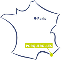 Carte de Porquerolles