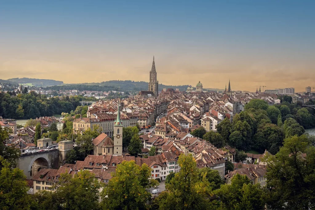 Berne, capitale de la Suisse