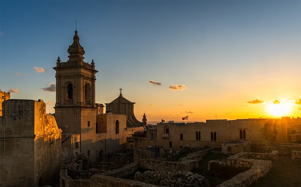 Sunset in Malta