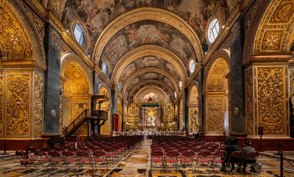 La co-cathédrale de Malte