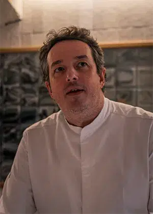 Le chef Sylvain Sendra