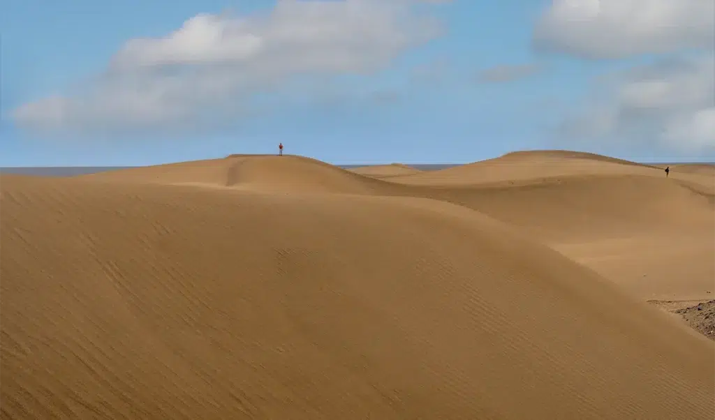 Les dunes de sable à Gran Canaria