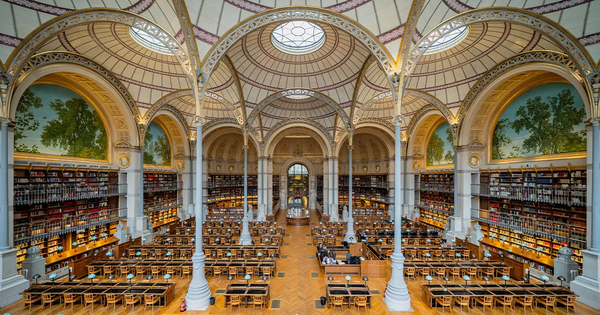 La salle Labrouste : la lumineuse bibliothèque de l'INHA 2