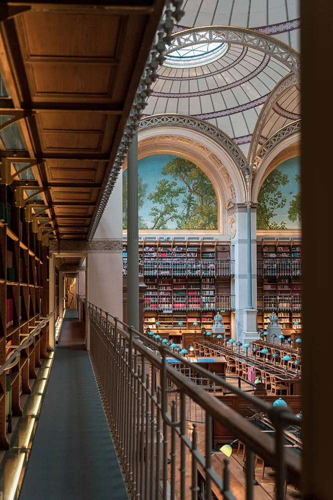 La salle Labrouste : la lumineuse bibliothèque de l'INHA 12