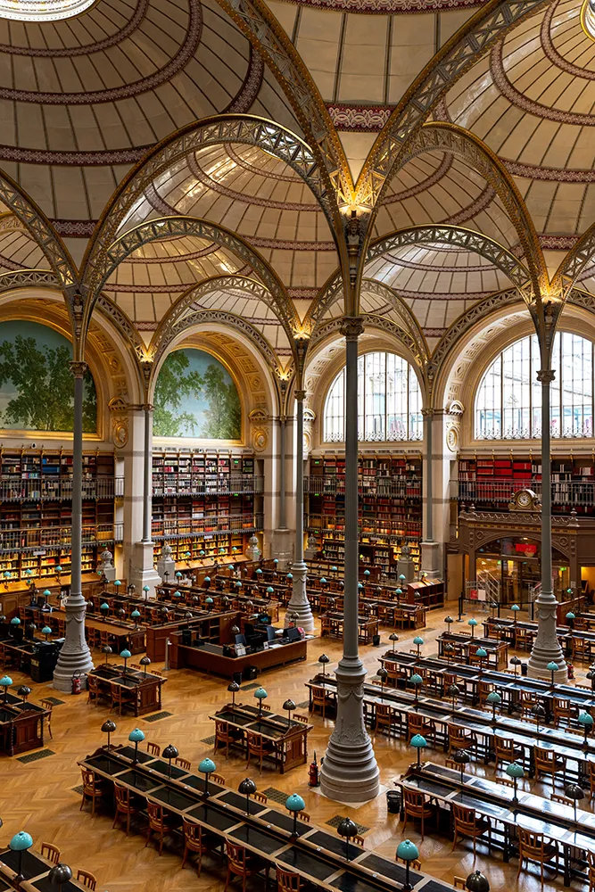 La salle Labrouste : la lumineuse bibliothèque de l'INHA 11