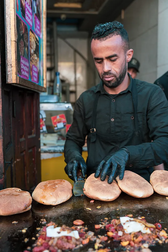 Streetfood à Marrakech