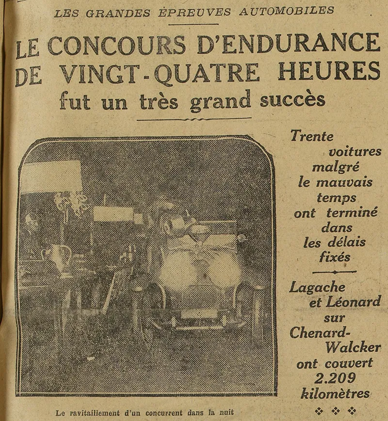 Quelle est l'histoire des 24 Heures du Mans ? L'origine de cette course mythique 3 Quelle est l'histoire des 24 Heures du Mans ? L'origine de cette course mythique 3